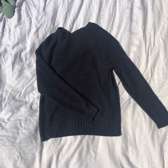 grandpa style wool sweater - Picture 3 of 4